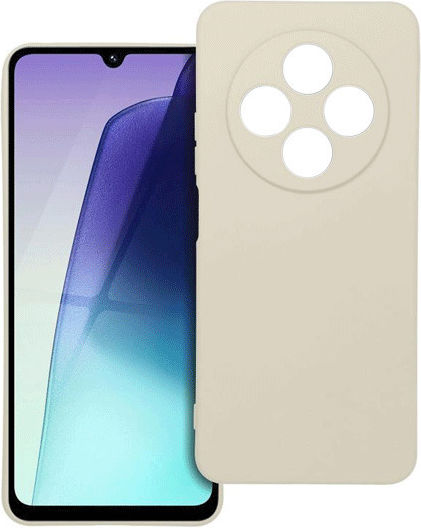 Back Cover Σιλικόνης Μπεζ (Redmi 14C / Poco C75)