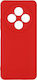 Xiaomi Redmi Silicone Red Back Cover (Xiaomi Redmi A4)