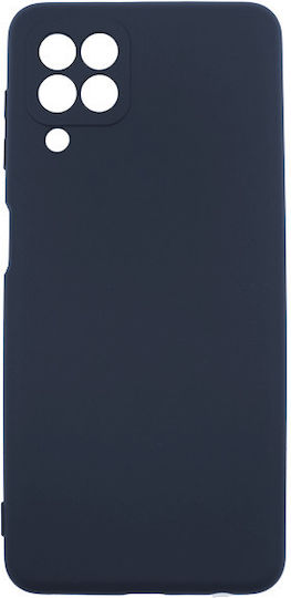 Silicone Back Cover Navy Blue Galaxy A22 4G