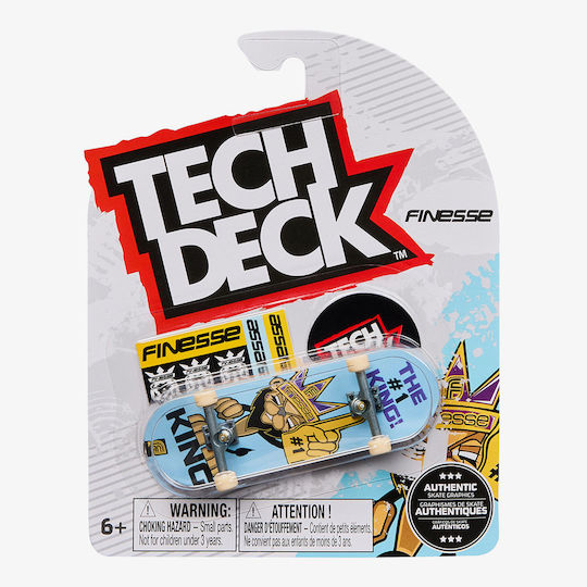 Techdeck Παιχνίδι Μινιατούρα TechDeck για 6+ Ετών (Διάφορα Σχέδια)