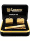 Legend Accessories Cufflinks Made Of Steel In Gold Colour