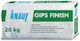 Feiner Gipsspachtel Satin Knauf Gipsfinish