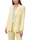Enzzo Enzzo Damen Blazer Gelb