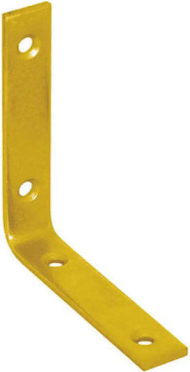 Domax Raft De Colț Din Metalic În Culoare Aurie 150x150mm