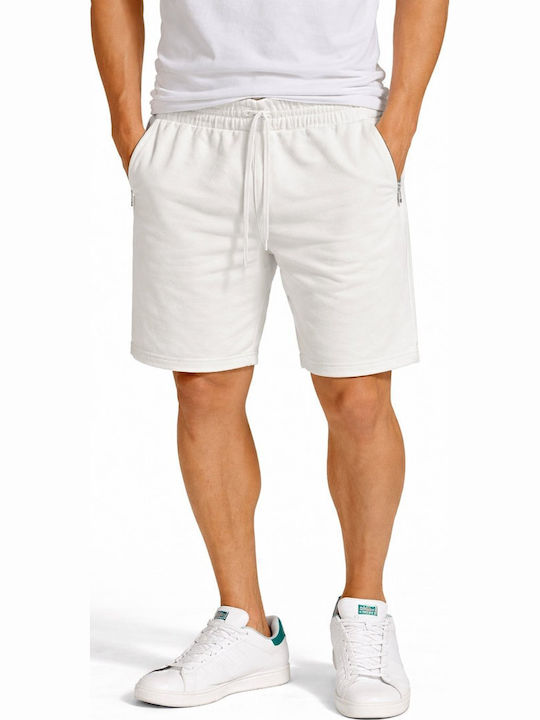 Enos Sport Herren Shorts Weiß