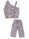 Kinderbekleidungsset mit Sommerhose Blau 2Stücke