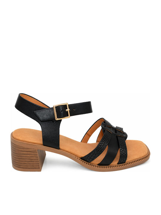 Black Sandals SJ-FF-29-26SA-Black