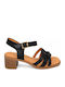 Black Sandals SJ-FF-29-26SA-Black
