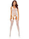 Passion Bs122 White Open Bodystocking