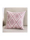 FRIPIA Dekorativer Kissenbezug Rosa-Weiß 45x45cm