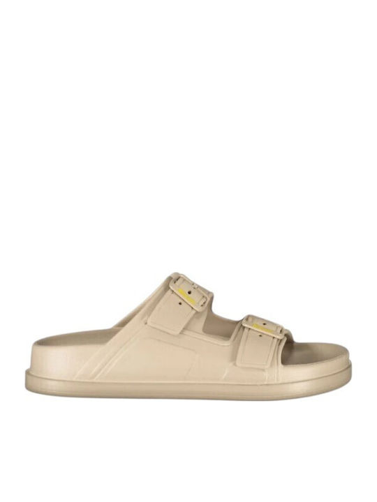 Blauer Flip-flops in Style Beige