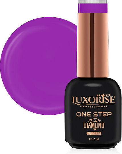 One Step Semi-permanent Nail Polish Diamond Fabulous Fuchsia 10ml Luxorise