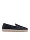 Suede Men's Espadrilles in Black Colour