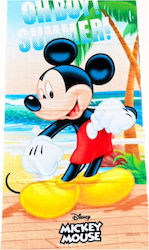Kids' Beach Towel 100% Microfiber Mickey 70x140cm 88246-5 Kids' Beach Towel 100% Microfiber Mickey 70x140cm 88246-5