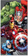 Kids' Beach Towel 100% Microfiber Avengers 70x140cm 88246-2