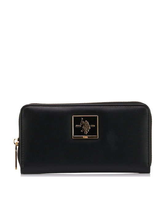 Große Damenbrieftasche Schwarz