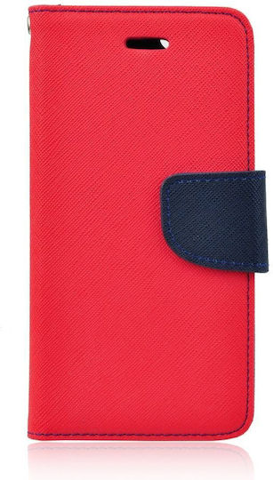 Huawei Book Silikon Hülle Rot (Honor 8X)