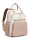Miss Lulu Backpack Μπεζ