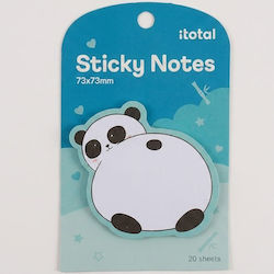 Χαρτάκια Αυτοκόλλητα Σημειώσεων I-total 73x73mm 20φ Panda Xl3102g Χαρτάκια Αυτοκόλλητα Σημειώσεων I-total 73x73mm 20φ Panda Xl3102g
