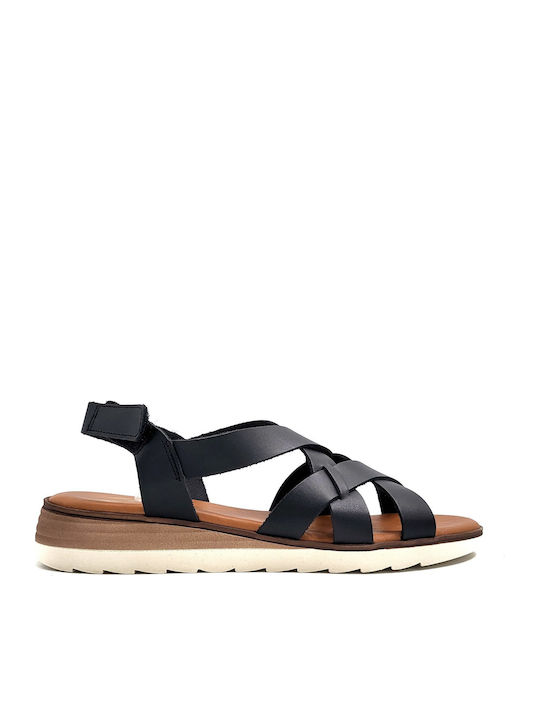 Marila Footwear Sommer Damenplattformen Schwarz