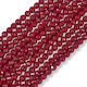 Rote Jade Quarz Perlen 5mm Rote