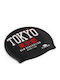 Turbo Swimming Cap Silicone Tokyo Turbo Black