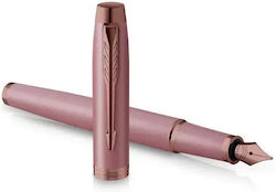 Parker IM Rosy Mauve BRT Fountain Πένα Γραφής Medium Μωβ Parker IM Rosy Mauve BRT Fountain Πένα Γραφής Medium Μωβ