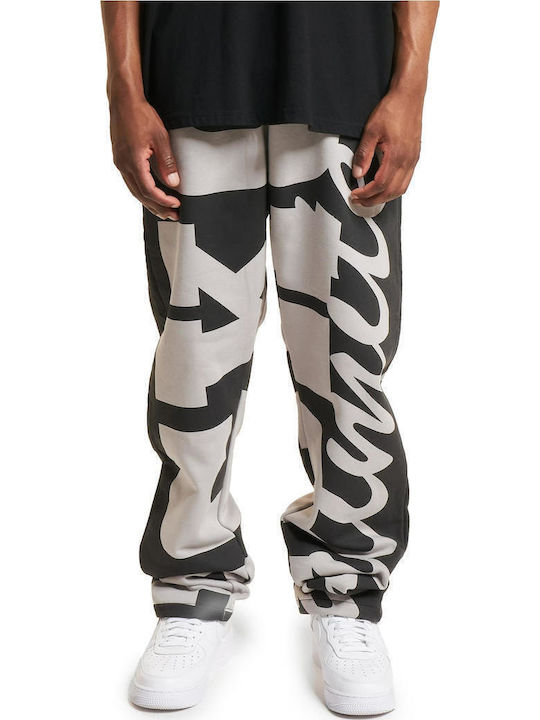 Herren-Sweatpants Jogginghose Grau/Schwarz