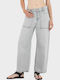 Women's Jean Pants Mid Rise Gray