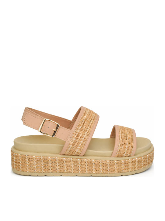 Damen Flatforms Beigen SJ-H8-932-26FL-Beige