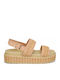 Damen Flatforms Beigen SJ-H8-932-26FL-Beige