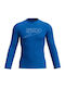 Speedo Men's Long Sleeve Sun Protection Shirt Blue