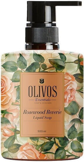 Liquid Soap Rose Peony Fragrance Rosewood Reverie 500ml