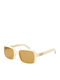 GCDS Unisex Sunglasses With Beige Frame And Beige Lens GC-1066173