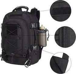 Militärrucksack Rucksack Schwarz 60lt Militärrucksack Rucksack Schwarz 60lt