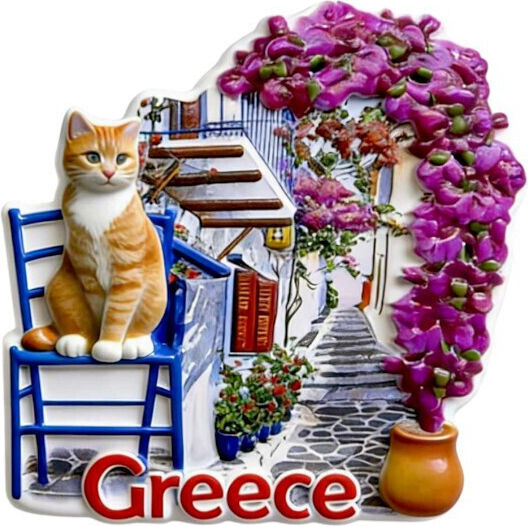 Tourist Decorative Magnet Souvenir Set 12 Pieces Greece 678610 678610