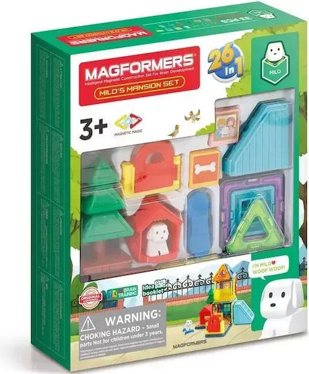 Magformers Construction Toy House Milo's Mansion
