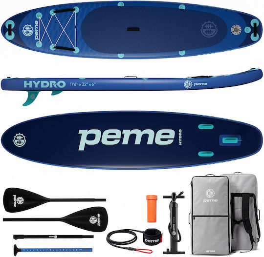 Peme Hydro Φουσκωτή Σανίδα SUP με Μήκος 3.5m Deep Water