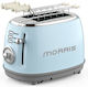 Morris Toaster 2 Slots 850W Blue