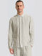 Long Sleeve Linen Shirt Light Linen Stone