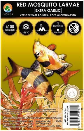S.i Red Mosquito Larvae Extra Galic 100 Gr