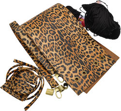 Erato Baby Leopard Gestrickte Taschenmaterialien Handgriff Schultergurt Garn Heart 600g Schwarz