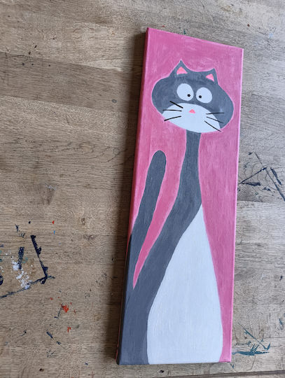 Καδράκι Extra Long Cat