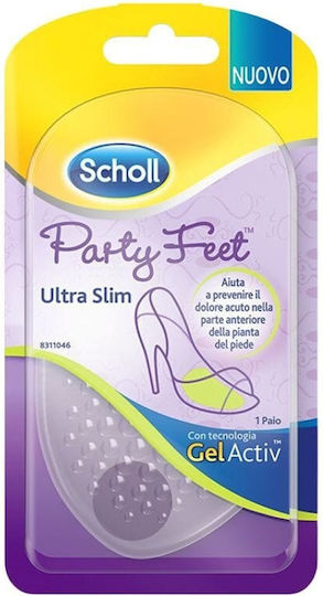 Scholl Party Feet Ultra Slim Anatomic Insoles for Heels 2 Pieces