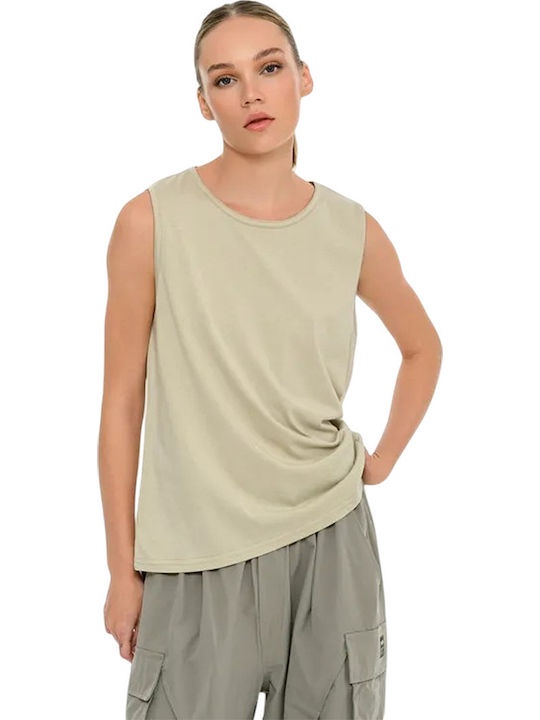 BodyTalk Women's Summer Sleeveless Blouse Cummin