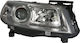 Front Car Light Valeo Suitable Renault Megane Cabrio 2006-2010 Em0 Em1 7701063220 Right 1 Piece