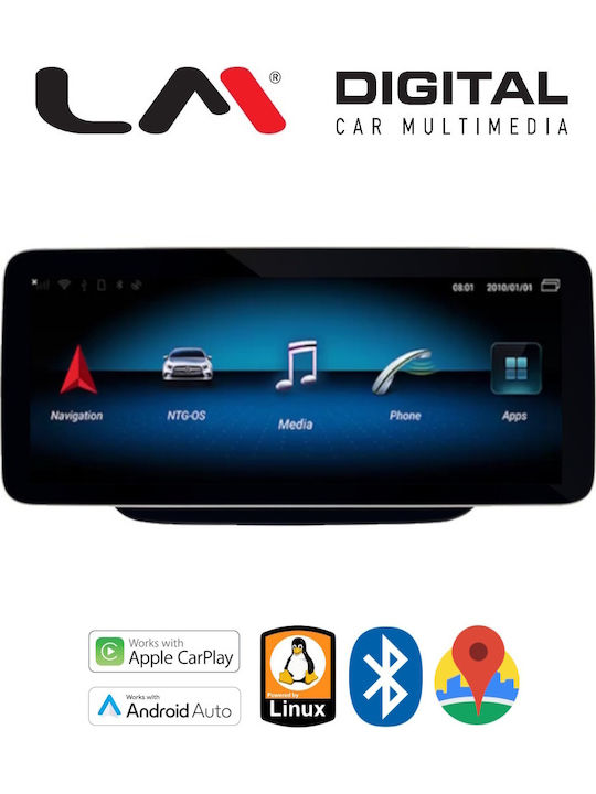 LM Digital Автомобилна Аудио Система За Mercedes-Benz CLA Class / GLA 2013 > 2015 (Bluetooth/USB/Wi-Fi/GPS)