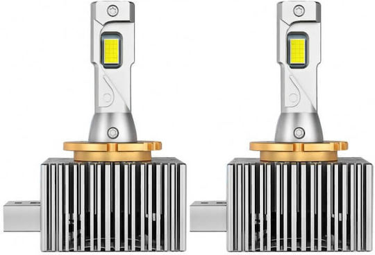 Led Car Lamps D1S Canbus 80W 6000K 12500lm 2 Pieces