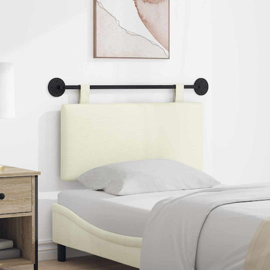 vidaXL Stoff-Kopfstütze Für Bett Rosa 90x55cm
