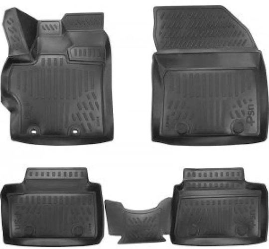 Gummi Typ 3D Fußmatten Psn Toyota Yaris IV 2020